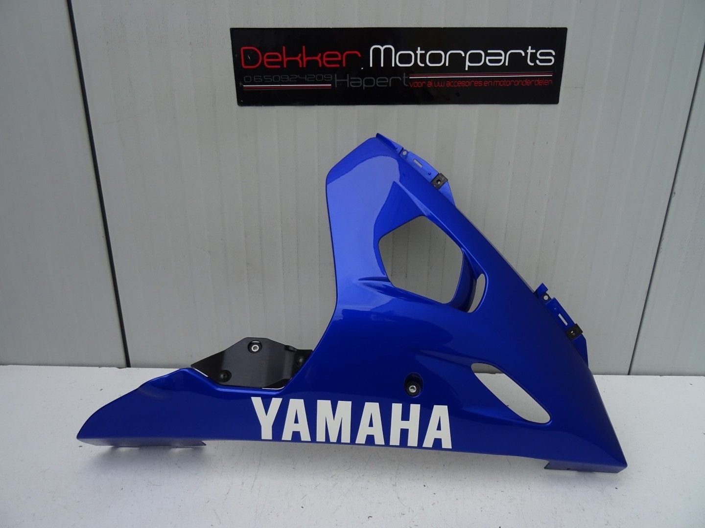 Rechter Onderkuip / Kuipdeel Yamaha YZF R6 2003-2004 Blauw, Motoren, Ophalen of Verzenden, -, -, -