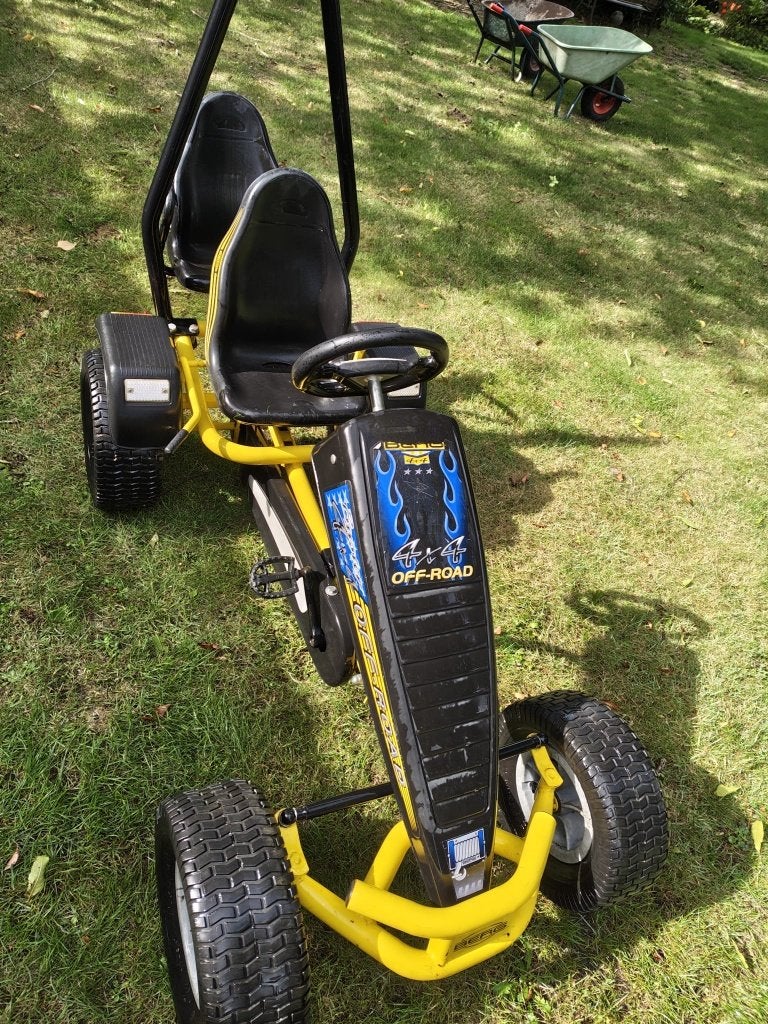 Stoere BERG Buster 4x4 Off-Road Gokart + Tweede Stoeltje, Enlèvement, Utilisé, Berg, Siège duo