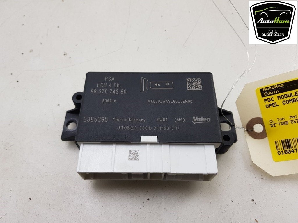 ORDINATEUR AIDE AU STATIONNEMENT Combo Cargo (|9837674280|), Utilisé, Opel