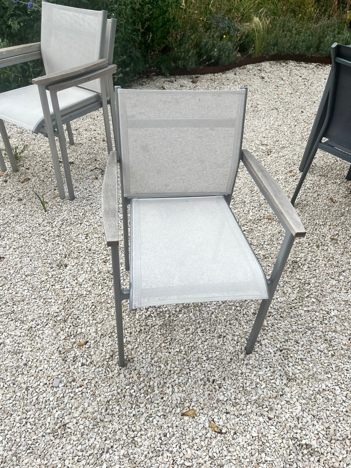 8x chaise intérieure/extérieure, Jardin & Terrasse, Chaises de jardin, Utilisé, Enlèvement