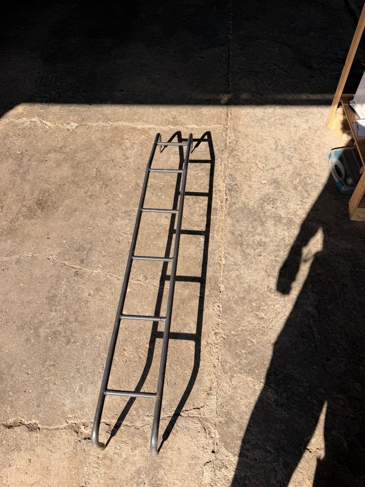 Dakladder, Fietsen en Brommers, Ophalen, Gebruikt