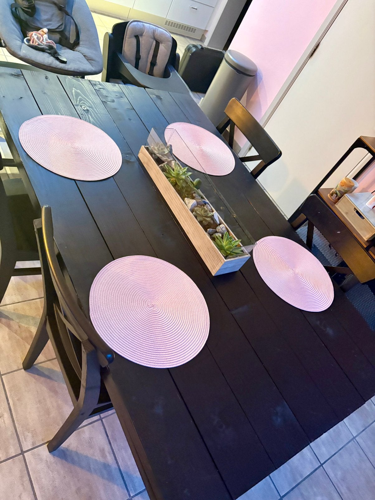 Eettafel & Salontafel, Huis en Inrichting, Tafels | Statafels, Ophalen, Zo goed als nieuw