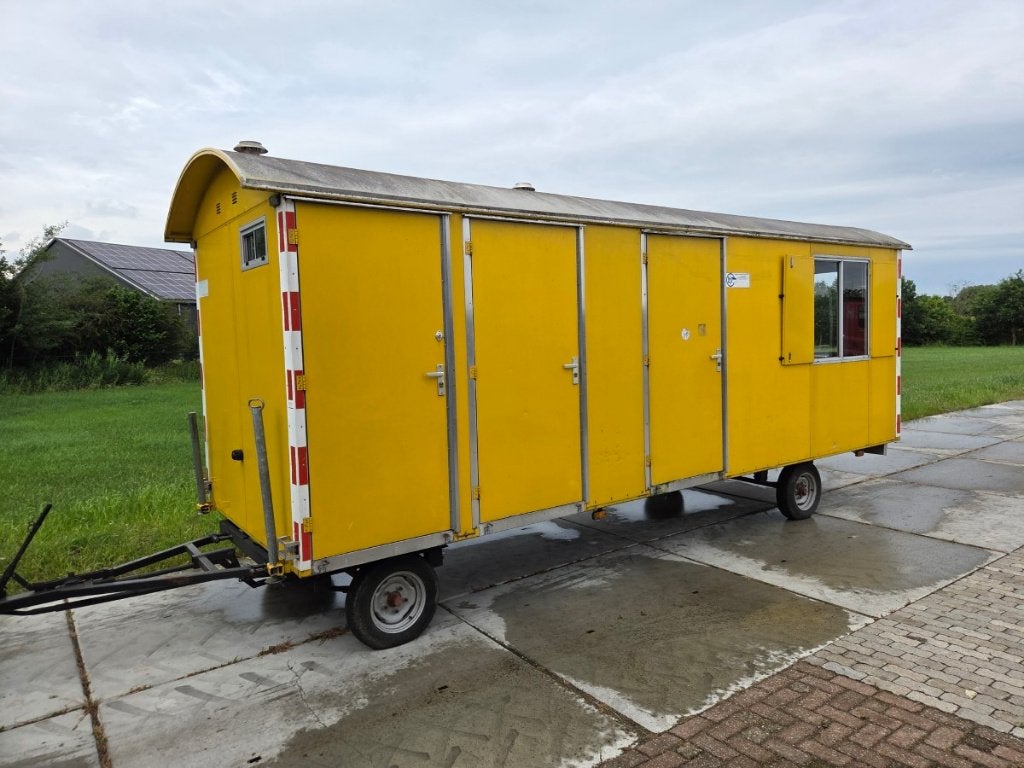 Bohmer schafkeet 600x215cm, aluminium beplating, Werfkeet, Ophalen
