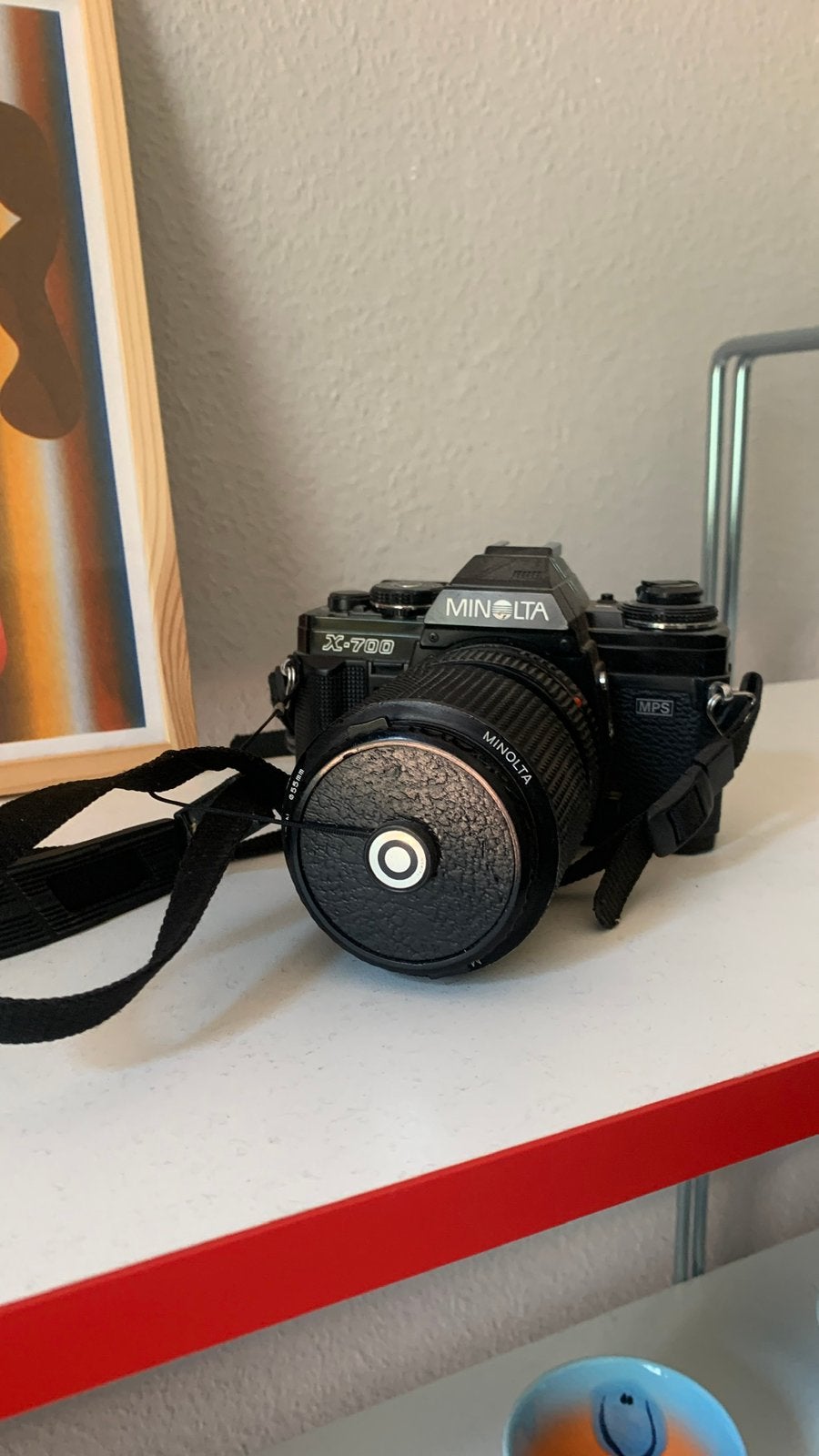 Minolta X-700 MPS + MD Zoom Appareil photo argentique, Enlèvement, Utilisé, Minolta
