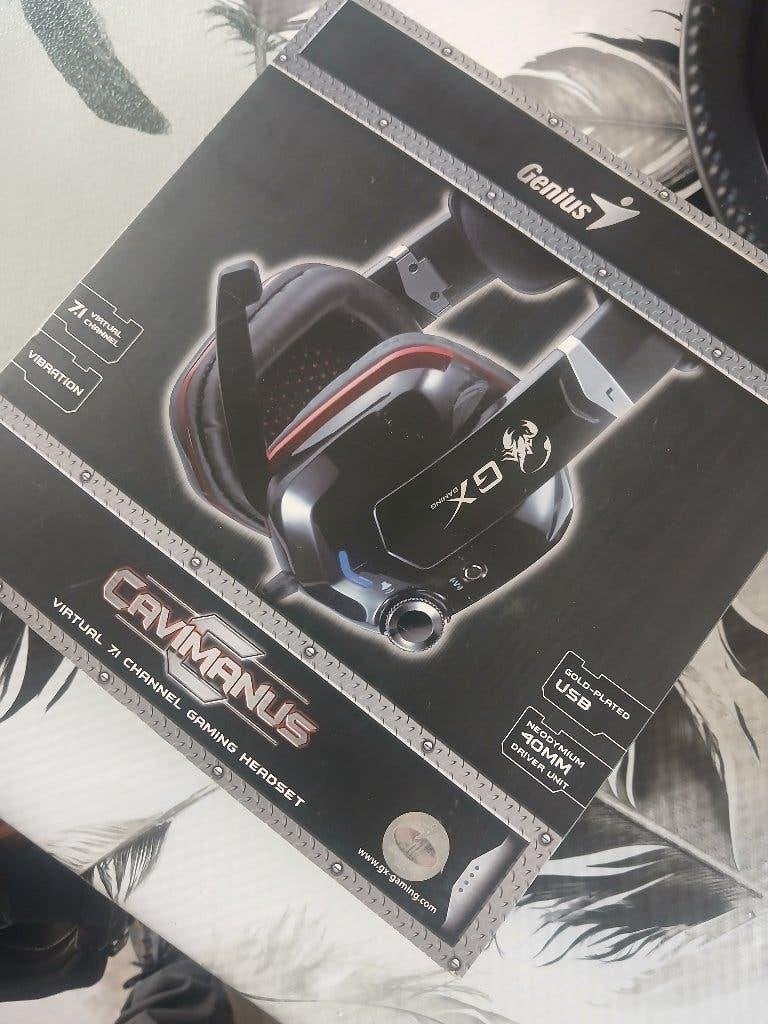 Casque Genius GX Gaming - USB Virtual 7.1 avec Vibrations, TV, Hi-fi & Vidéo, Casques audio, Autres marques, Gaming, Autres couleurs