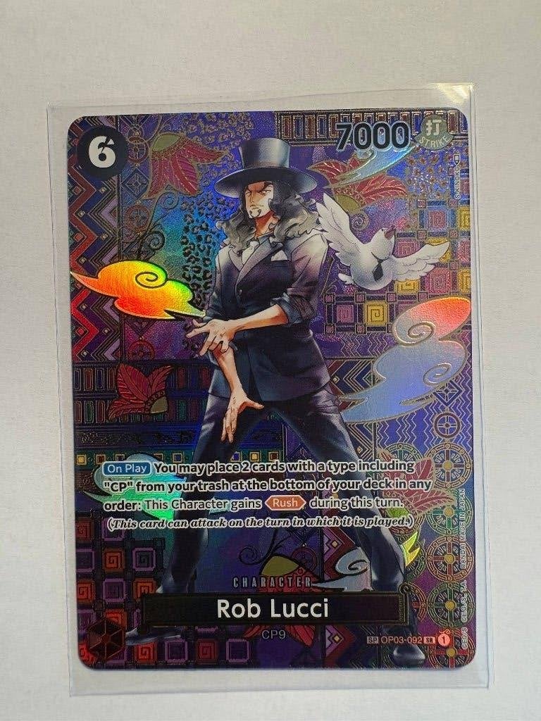 Rob Lucci (OP03-092) ONE PIECE, Enlèvement ou Envoi, Neuf, Cartes en vrac, Foil