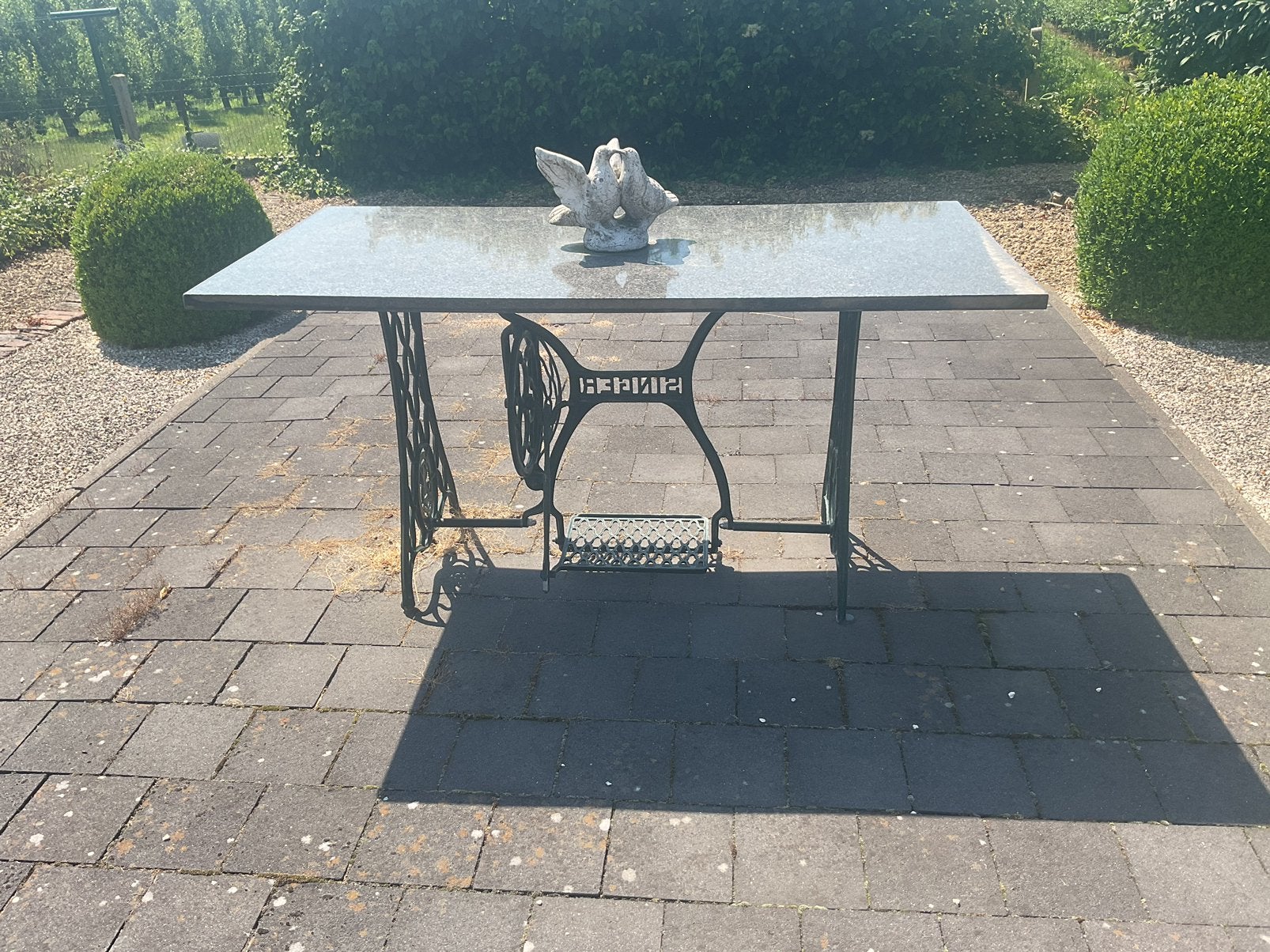 Tuintafel, Tuin en Terras, Ophalen, Zo goed als nieuw