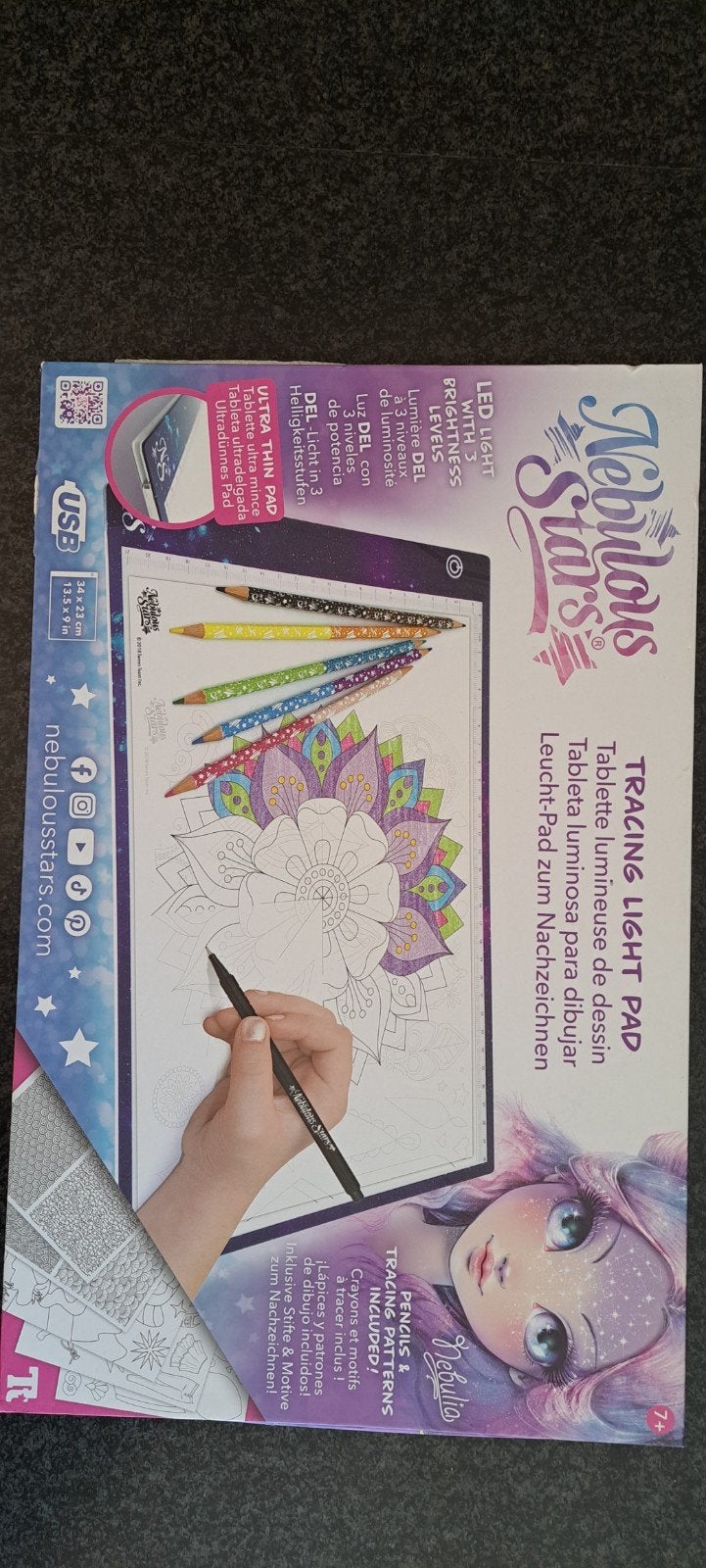 Tablette lumineuse de dessein, Enlèvement ou Envoi, Comme neuf, Papier, Carnet de croquis ou à dessin
