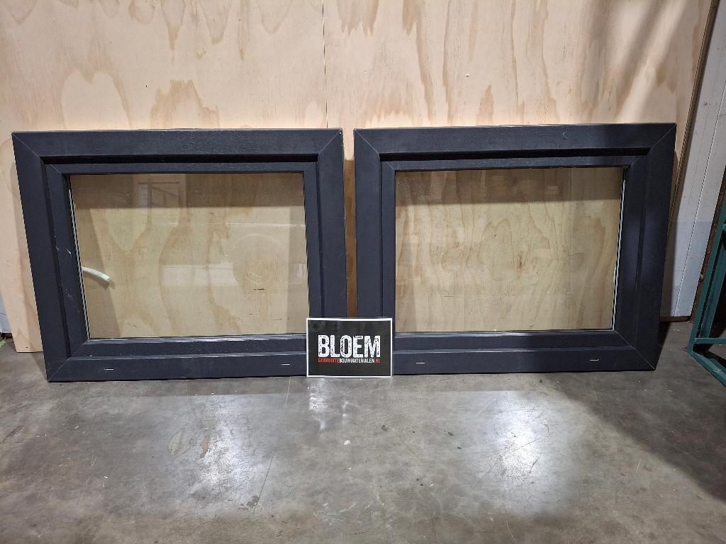 Raamkozijn, Doe-het-zelf en Bouw, Kunststof, Gebruikt, Raamkozijn, Inclusief glas