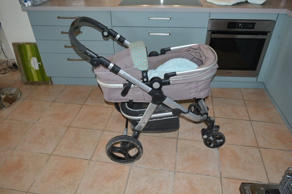 Poussette trio Nattou, base isofix comprise, Avec siège auto, Autres marques, Enlèvement, Utilisé