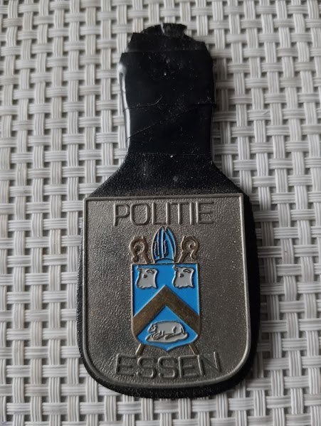 Ancienne breloque de police communal, Enlèvement ou Envoi, Gendarmerie, Emblème ou Badge