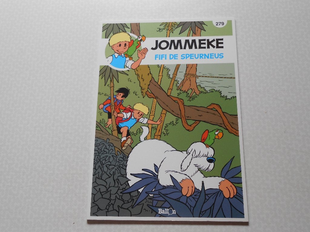 Jommeke 279 Fifi de speurneus 2016 1 ste druk., Eén stripboek, Nieuw, Jef Nys., Ophalen of Verzenden