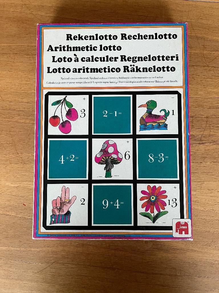 Rekenlotto, Ophalen of Verzenden, Gebruikt, Rekenen