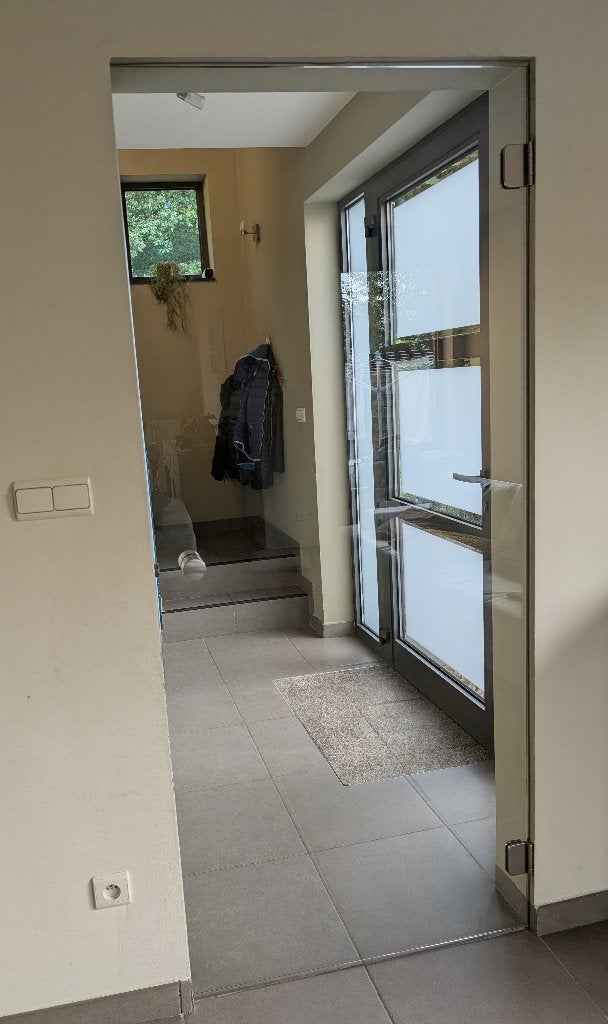Glazen binnendeur, Porte intérieure, Enlèvement, 200 à 215 cm, Porte pliante