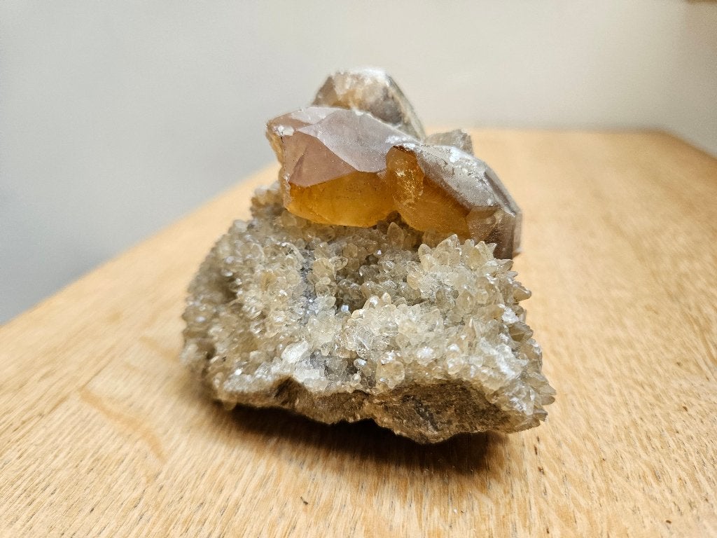 Calciet - Steengroeve LePoivre (Biesmerée - België), Ophalen of Verzenden
