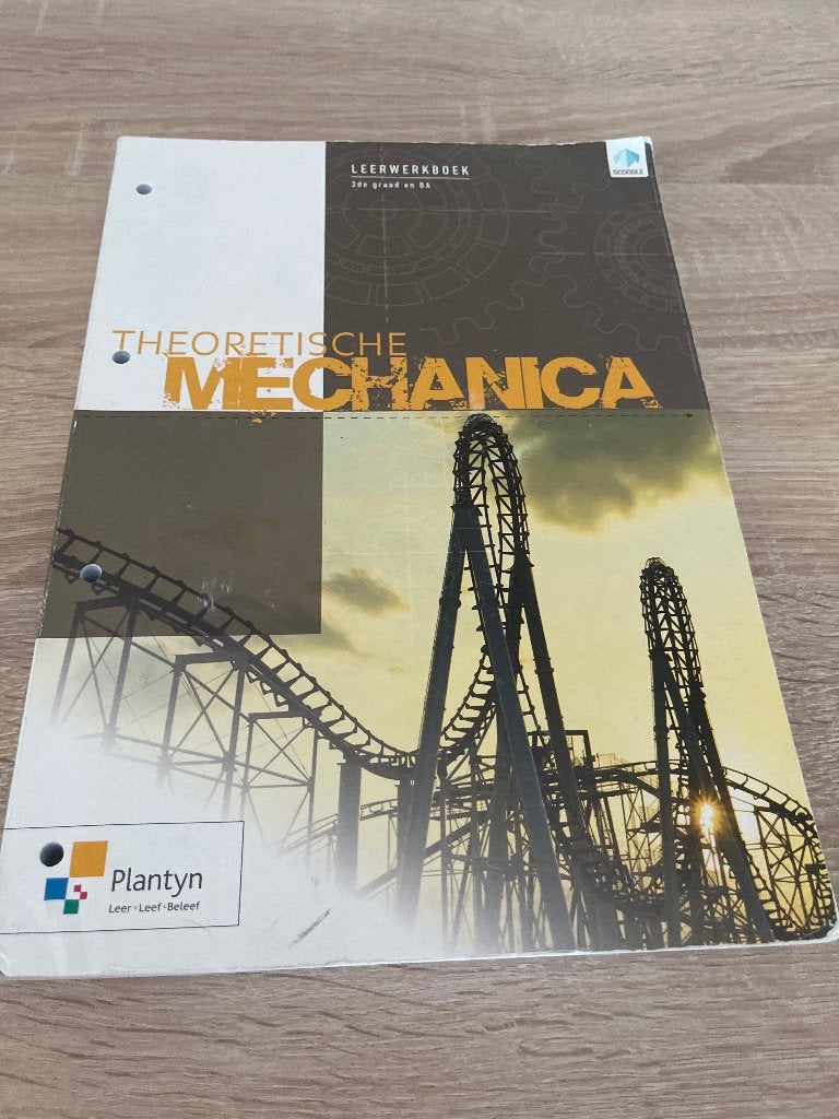 Theoretische mechanica, Boeken, Studieboeken en Cursussen, Ophalen, Zo goed als nieuw, Hoger Onderwijs, Plantyn