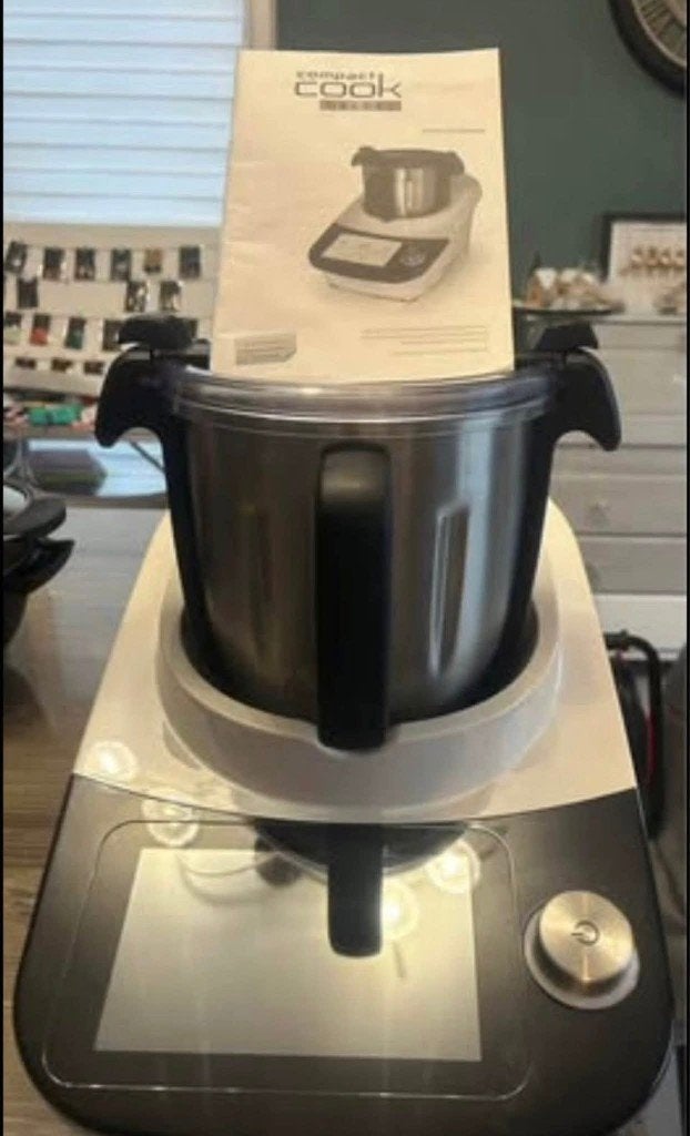 Compact Cook Deluxe, 3 tot 4 liter, Ophalen, Zo goed als nieuw, 3 snelheden of meer