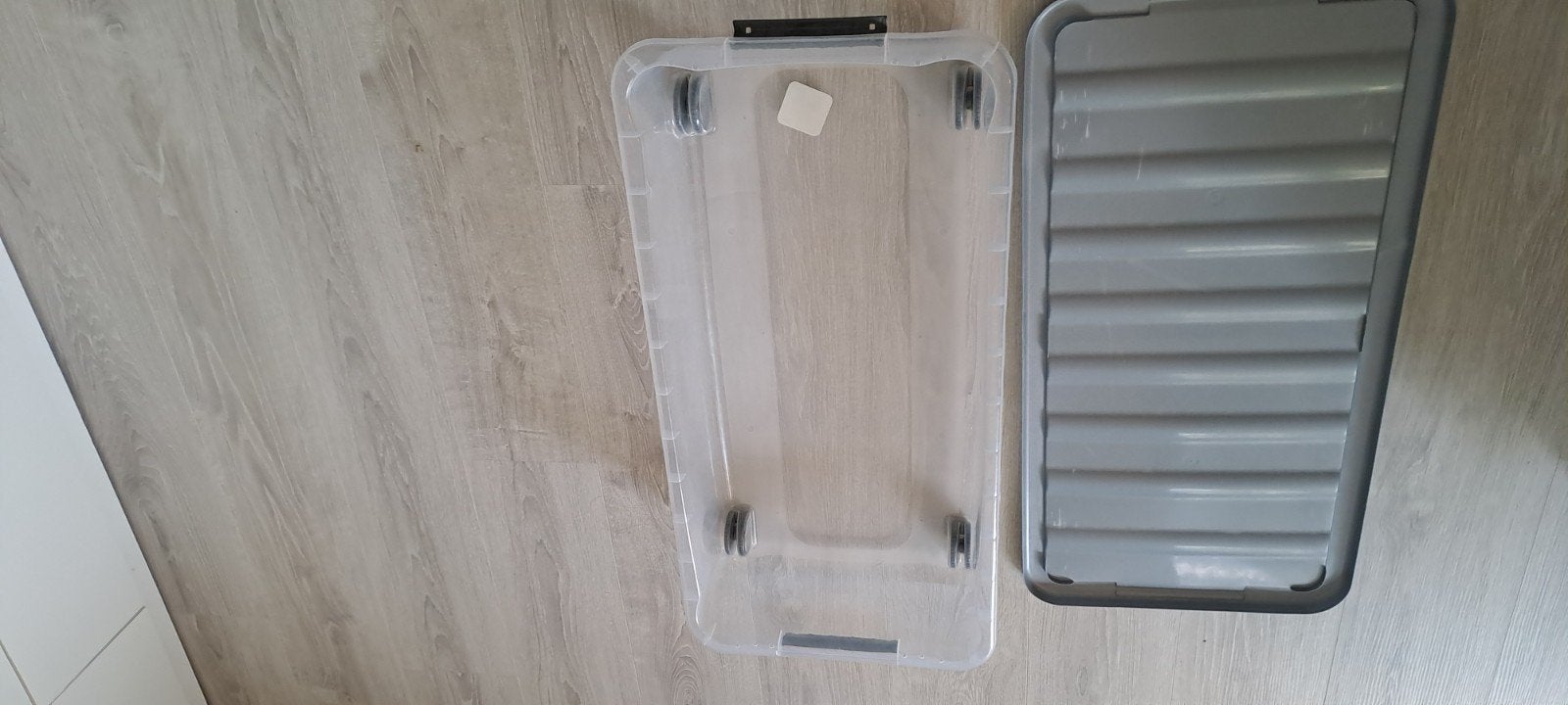 bac de rangement pour dessous de lit, Bricolage & Construction, Moins de 35 cm, Enlèvement, Utilisé, Boîte