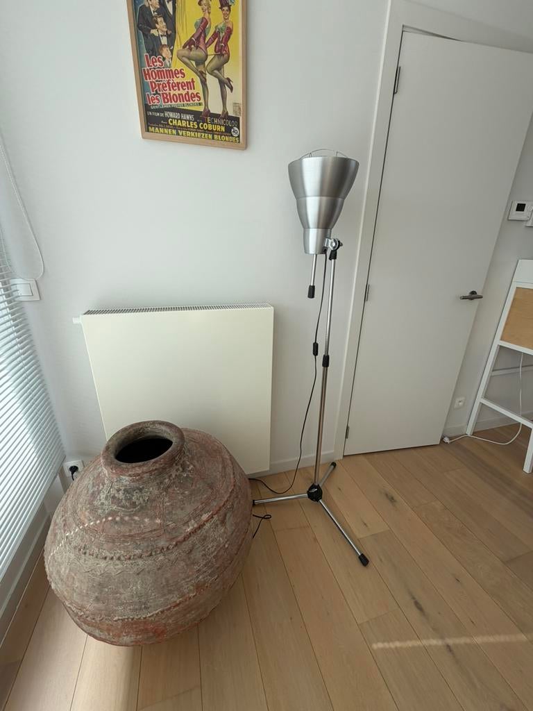 Vintage staanlamp, Huis en Inrichting, Lampen | Vloerlampen, Ophalen, Zo goed als nieuw