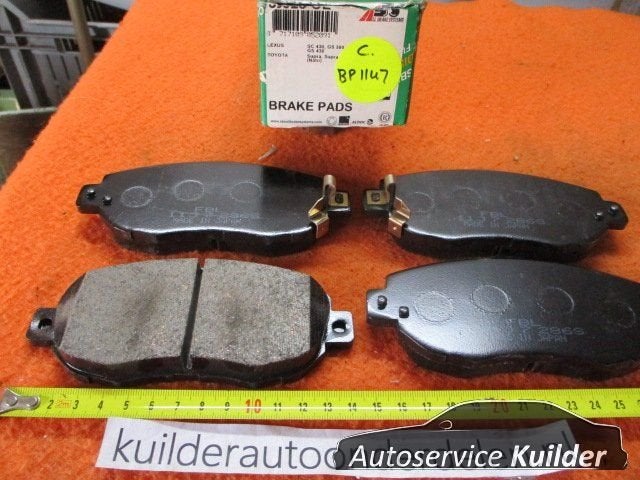 Remblokken voorzijde Lexus GS RX Toyota Supar A8  BP1147 FBJ, -, -, Nieuw, Ophalen of Verzenden