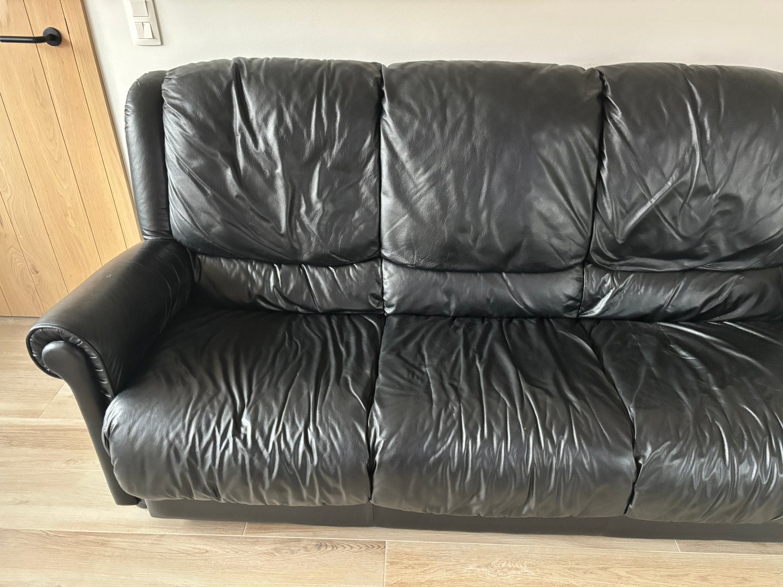 Salon en Fauteuil Chateau D’ax, Ophalen, Gebruikt, Driepersoons, Rechte bank