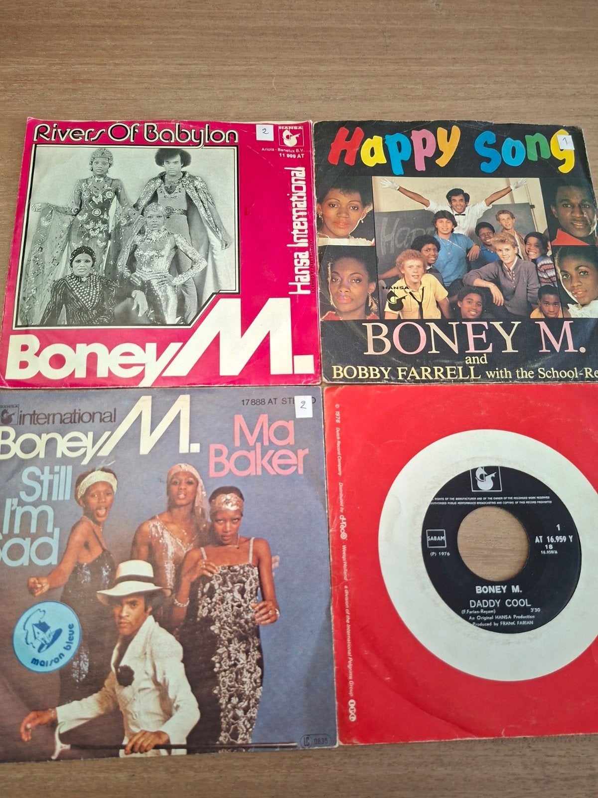 Boney M., Enlèvement ou Envoi
