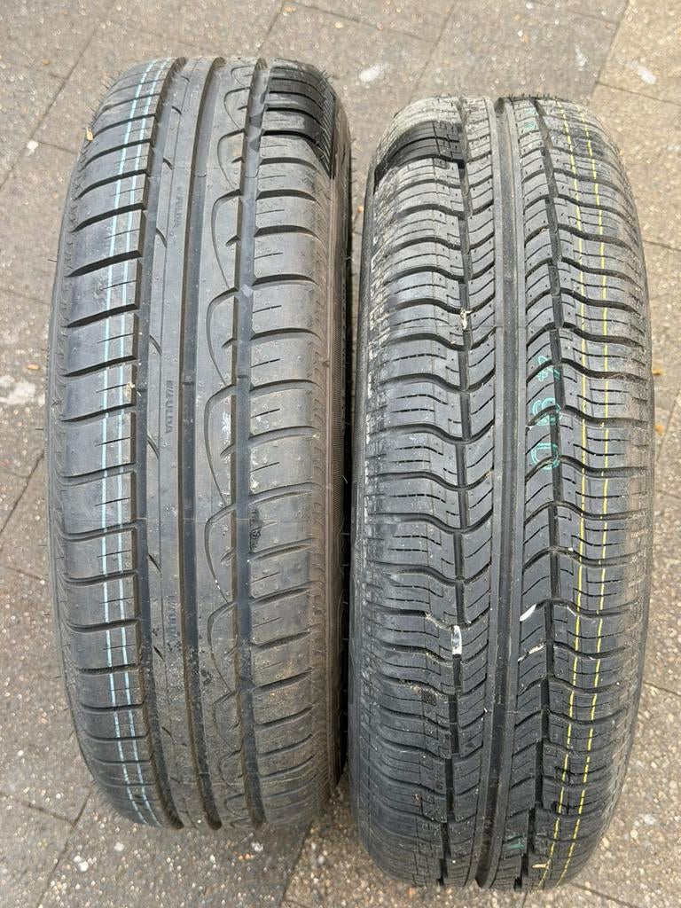 2 banden met velgen Aanhangwagen, Ophalen, 14 inch, Band(en), 165 mm