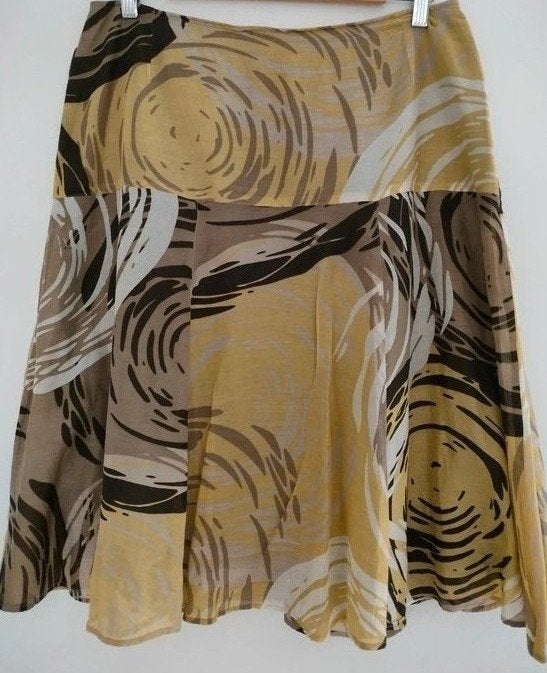 Prachtige rok Atmos Fashion maat: 38/40, Kleding | Dames, Rokken, Maat 38/40 (M), Bruin, Atmos fashion, Ophalen of Verzenden