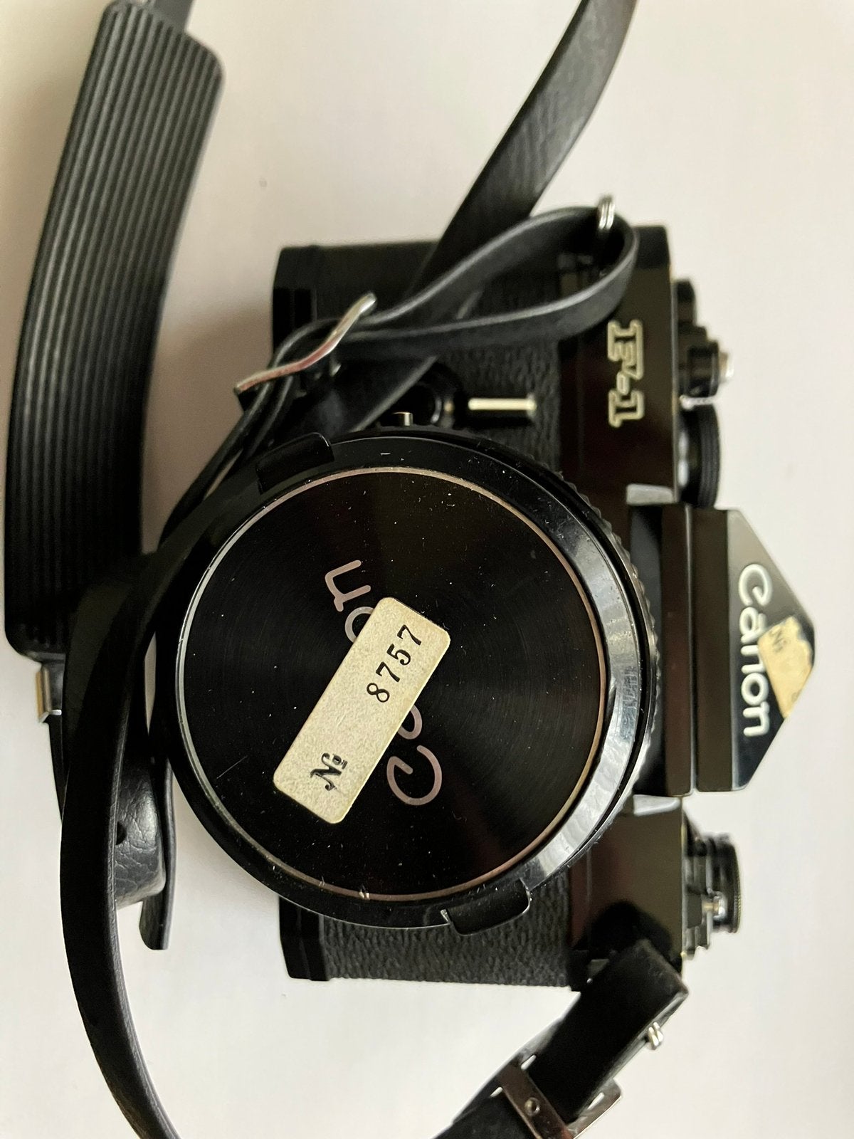 Canon f1 met fd lens 50mm 1/4, Enlèvement, Utilisé
