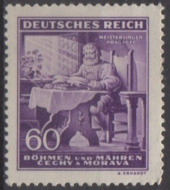 Duitse Rijk - Wagner in zij werkkamer 1871, Envoi, Non oblitéré