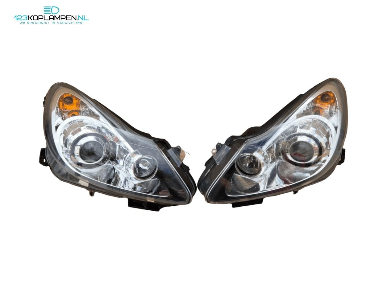 Opel Corsa D Xenon koplamp links rechts, -, Opel, Utilisé, -