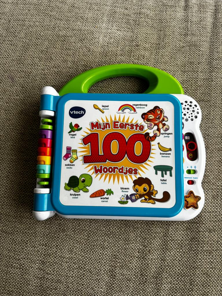 Vtech - mijn eerste 100 woordjes, Enfants & Bébés, Jouets | Vtech, Enlèvement, Comme neuf
