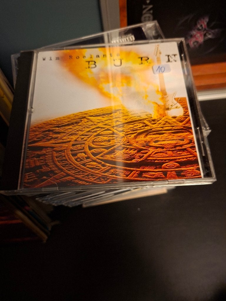 cd - wim roelants - burn, CD & DVD, Comprend un boîtier, Enlèvement ou Envoi, Comme neuf, Blues rock