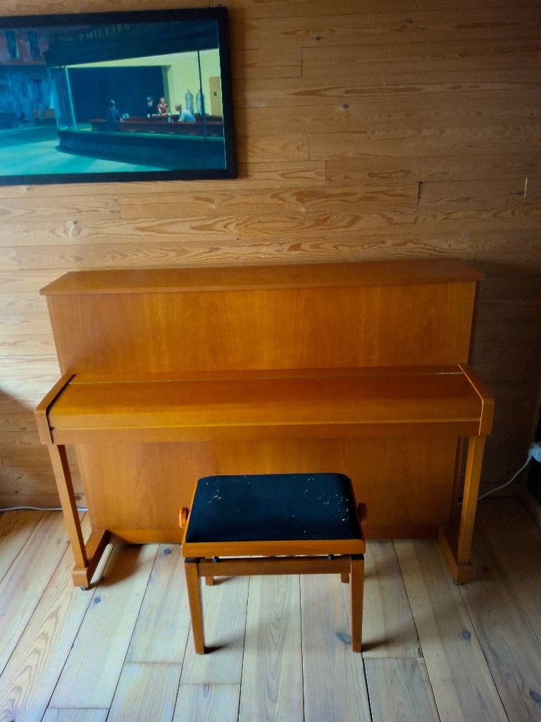 Yamaha buffetpiano, Enlèvement, Utilisé, Brun, Piano