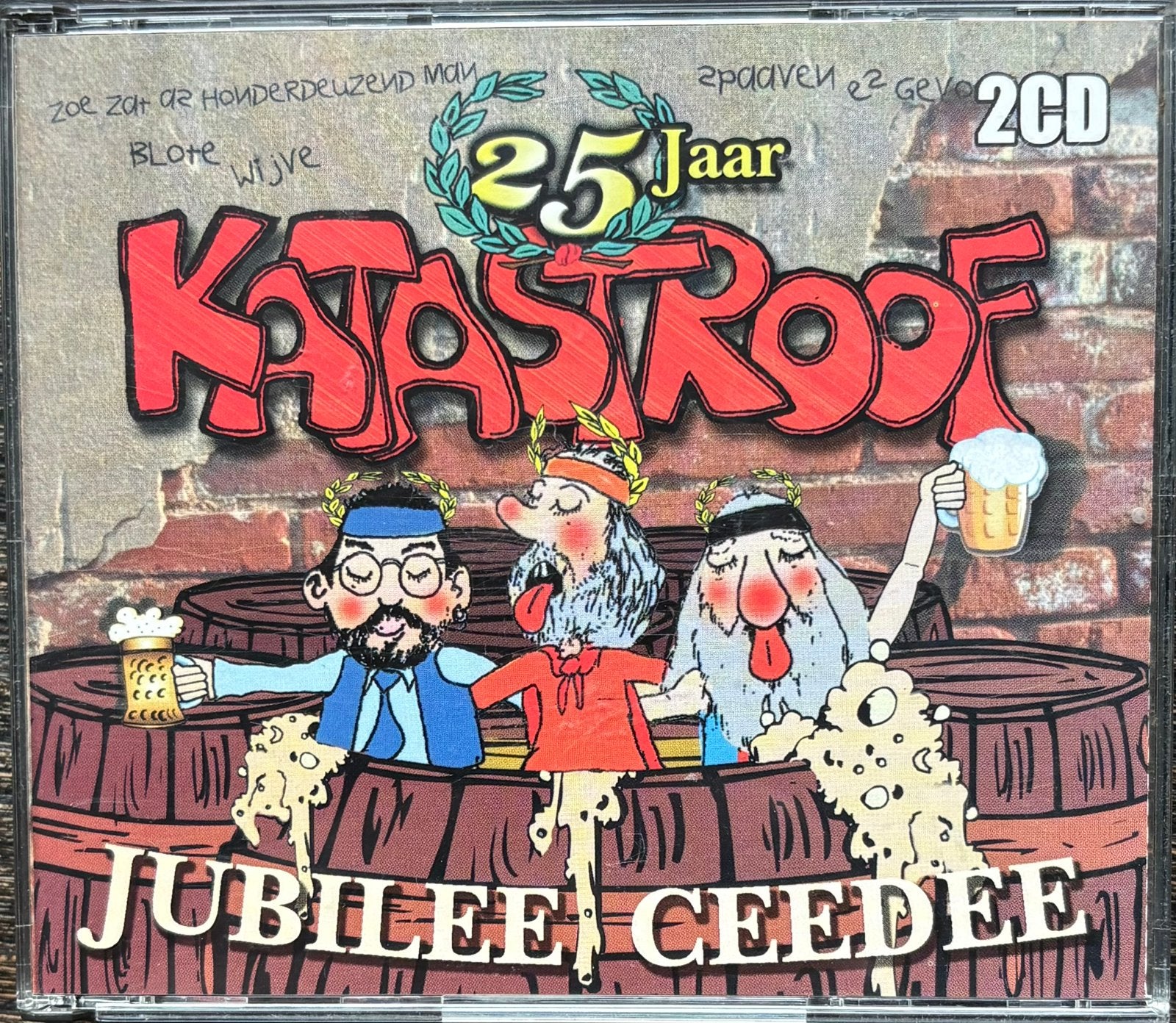 KATASTROOF - Jubilee Ceedee : 25 jaar, Cd's en Dvd's, Ophalen of Verzenden, Zo goed als nieuw, Folk