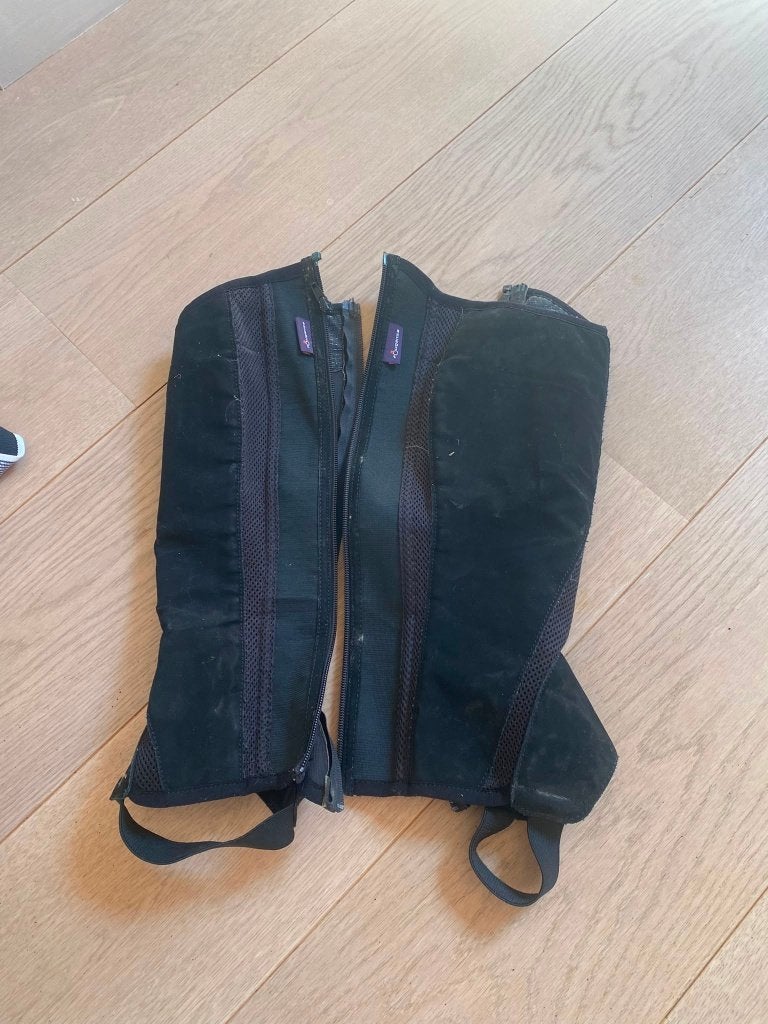 Minichaps Decathlon - 14Y, Dieren en Toebehoren, Ophalen, Gebruikt, Fouganza, XS