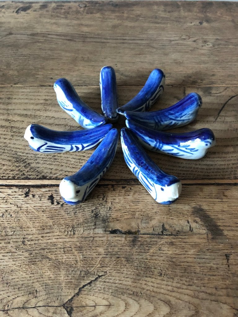 8 brocante oosterse messen/ stokjes leggers, Antiek en Kunst, Ophalen of Verzenden
