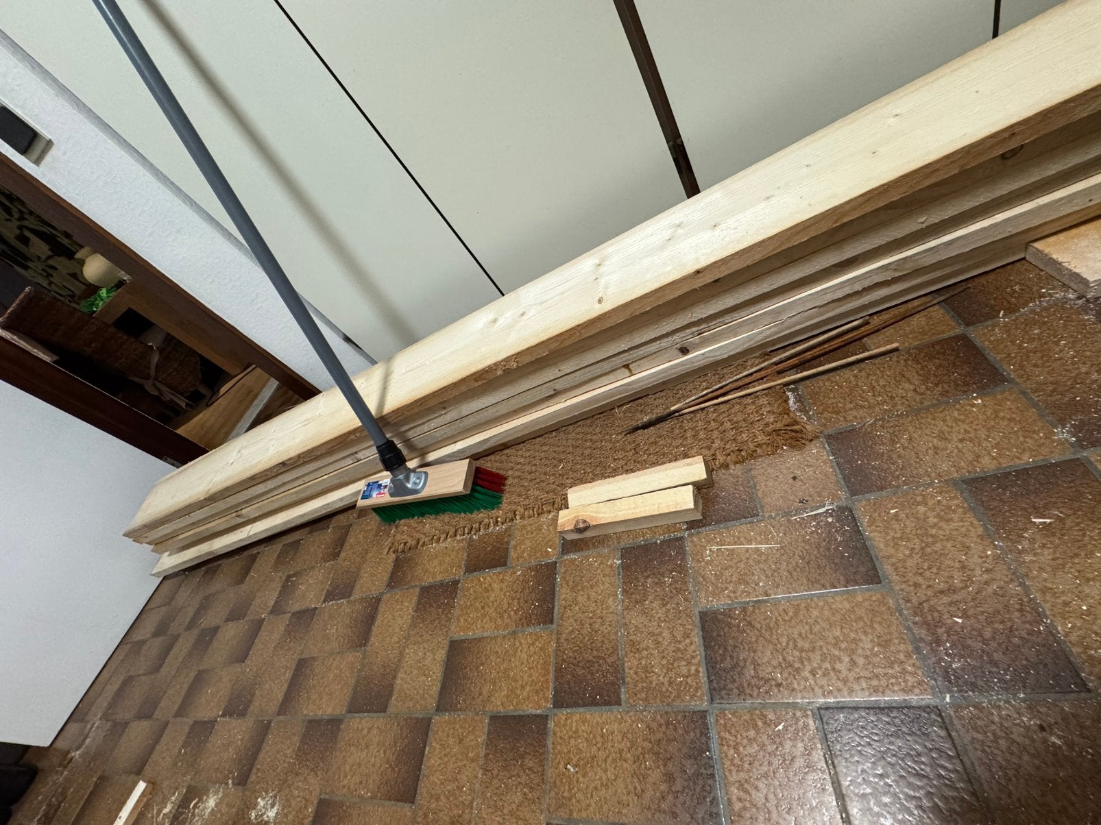 Steigerhouten planken 3m x 20cm x 3cm te koop, Enlèvement, Comme neuf