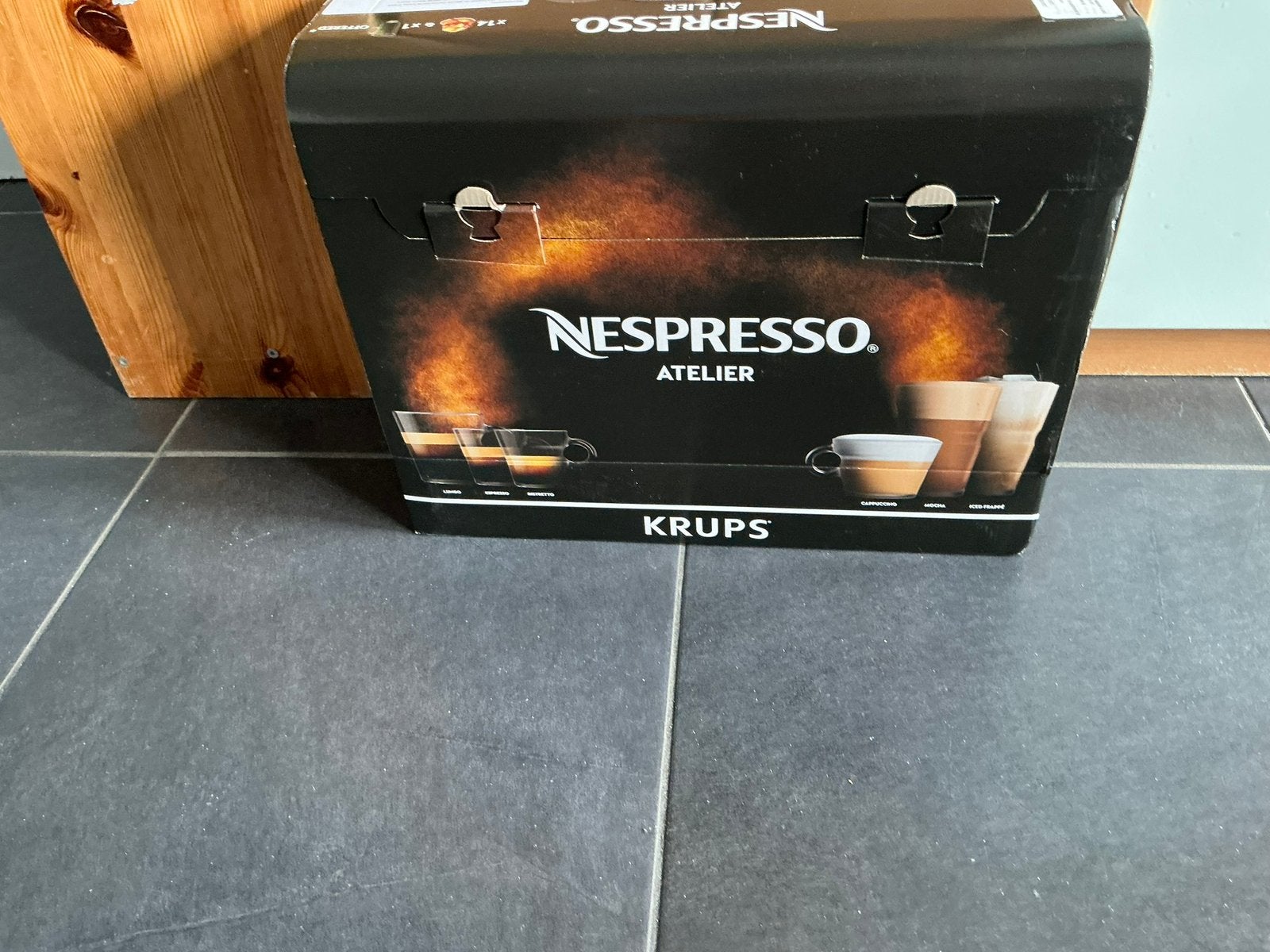 Koffiemachine nieuw aankoopprijs 389 euro, Huis en Inrichting, Ophalen, Overige typen, Nieuw, Zwart