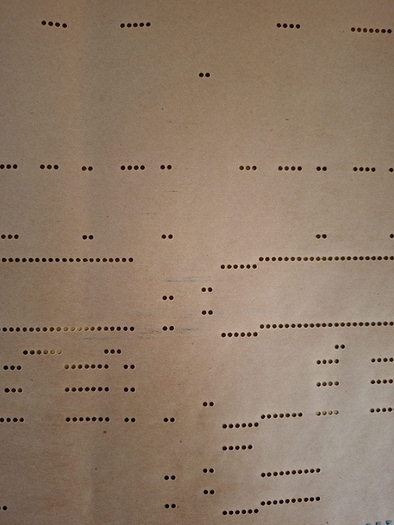 Muziek rollen voor automaat (musique perforée), Enlèvement, Utilisé, Mécanique, Autres types