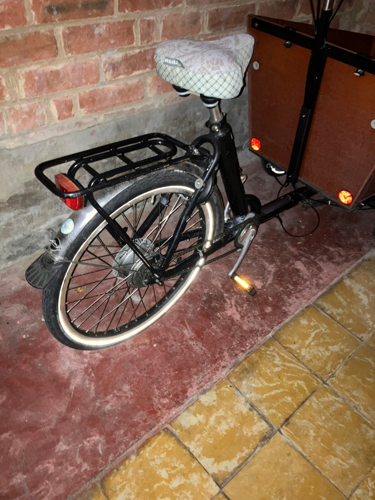 Bakfiets . nl driewieler, Fietsen en Brommers, Ophalen, Gebruikt, 4 kinderen of meer, Overige merken