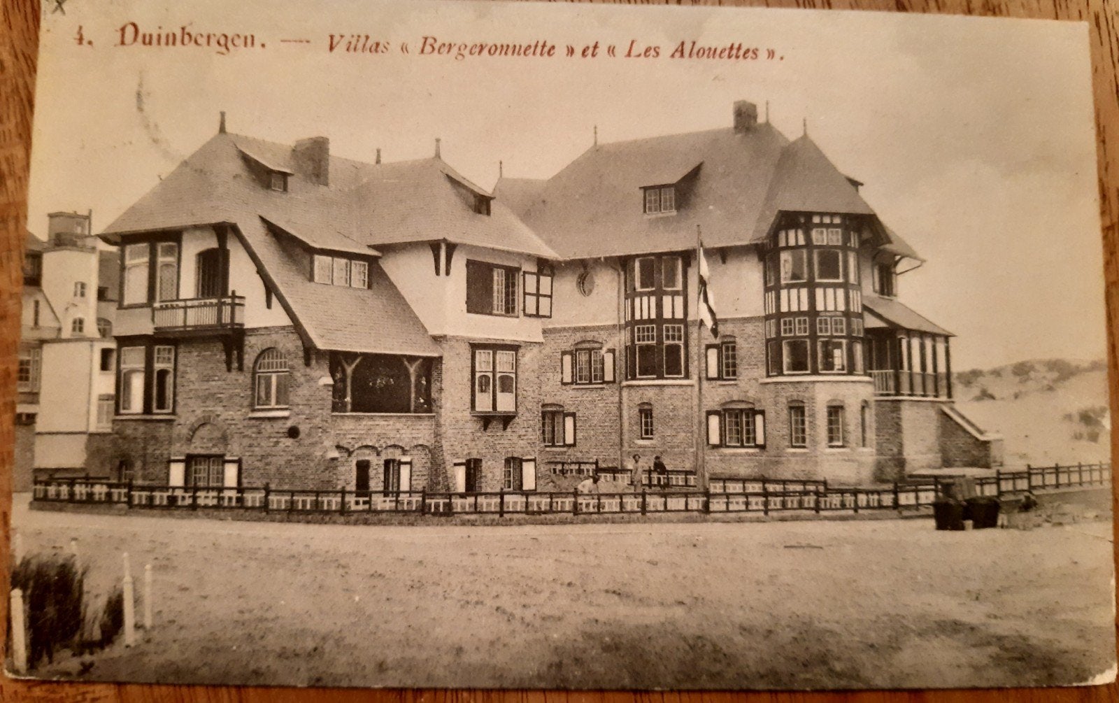 DUINBERGEN VILLAS Alouettes 1909, Verzamelen, Ophalen of Verzenden