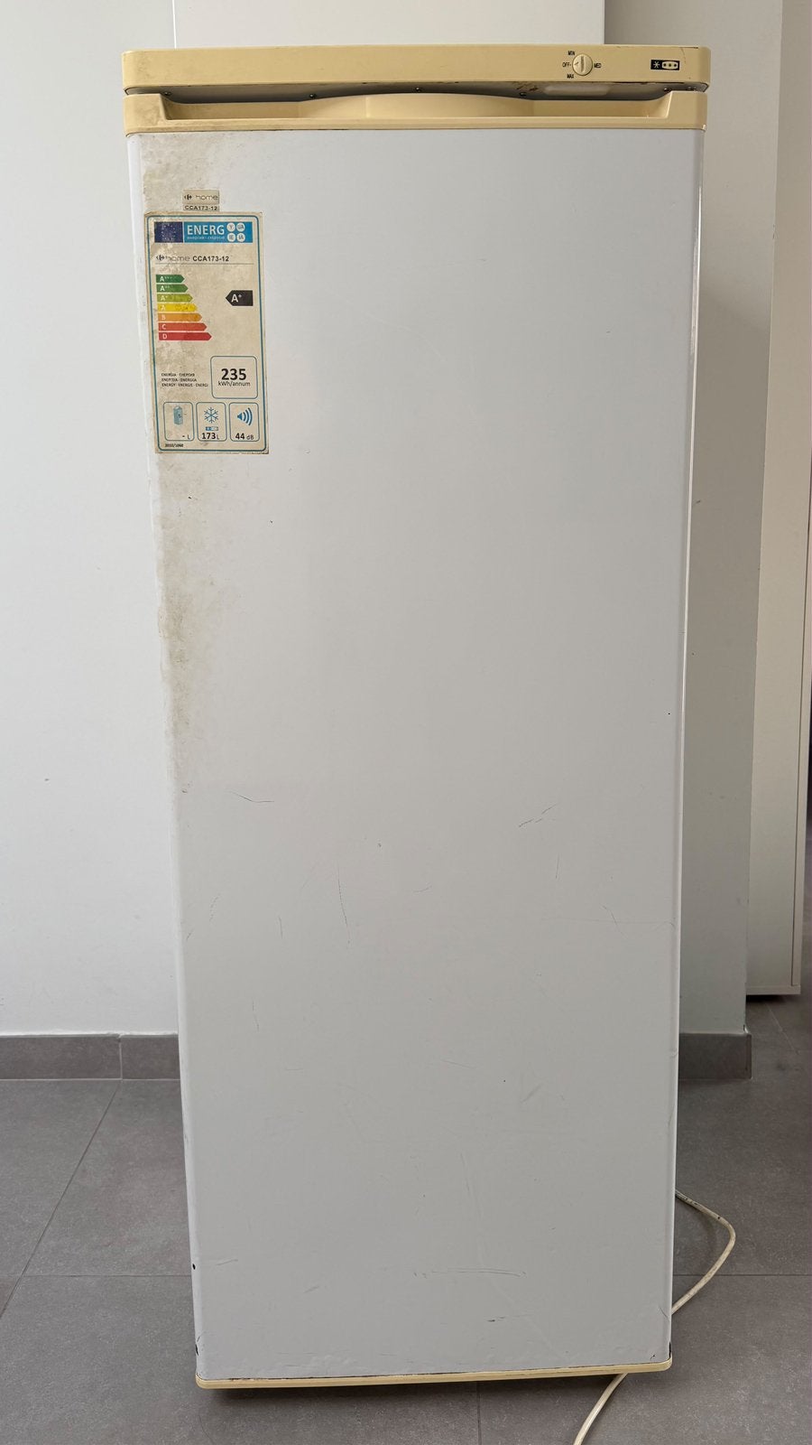 Carrefour Home Vriezer –  173 L – Goede staat, Elektronische apparatuur, Gebruikt, Minder dan 60 cm, Energieklasse A of zuiniger
