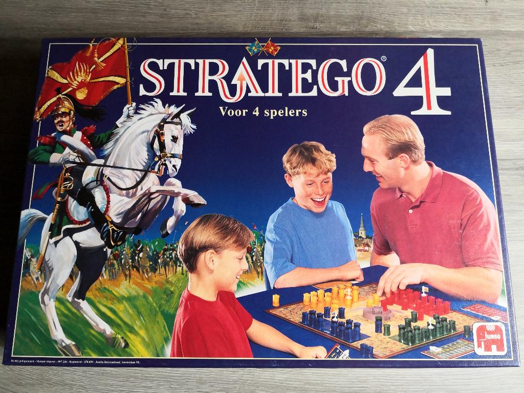 Jumbo bordspel - Stratego - voor 4 spelers, Enlèvement