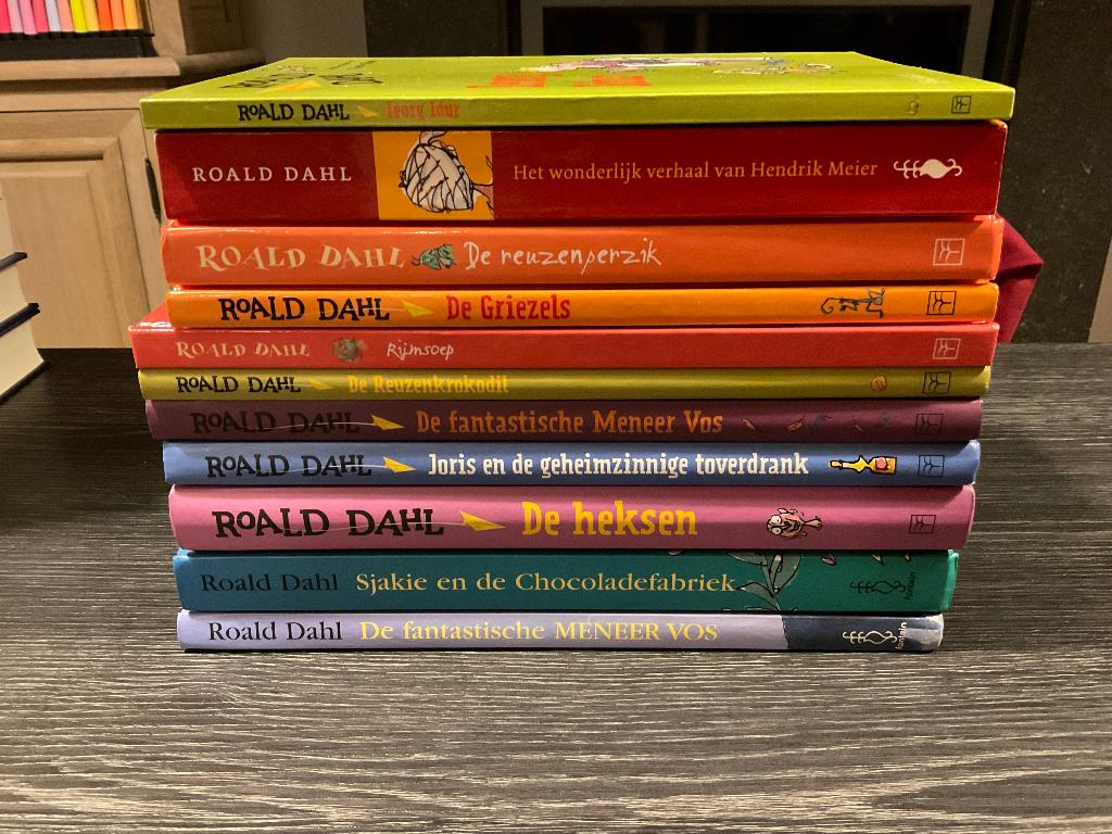 Grote verzameling boeken Roald Dahl, Ophalen of Verzenden, Zo goed als nieuw, Roald Dahl