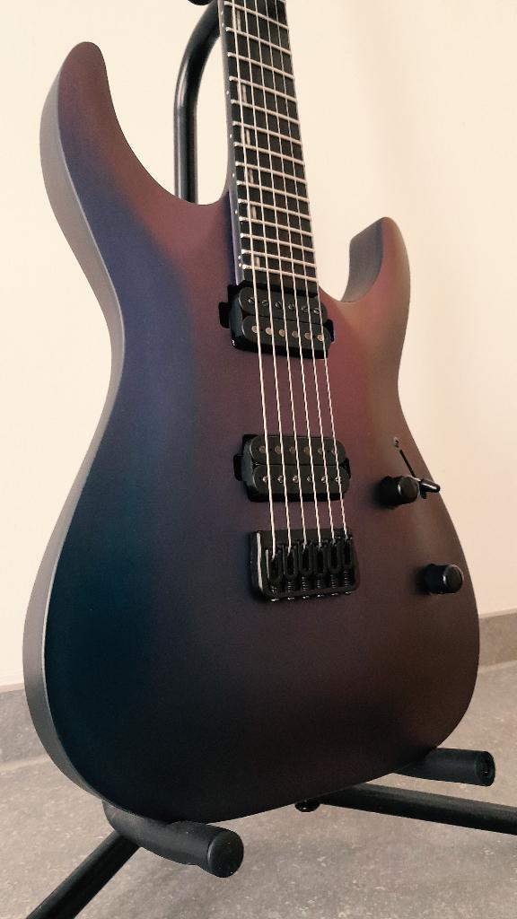 ESP LTD H-1001 Violet Andromeda, Musique & Instruments, Instruments à corde | Guitares | Électriques, Enlèvement, Comme neuf, Solid body