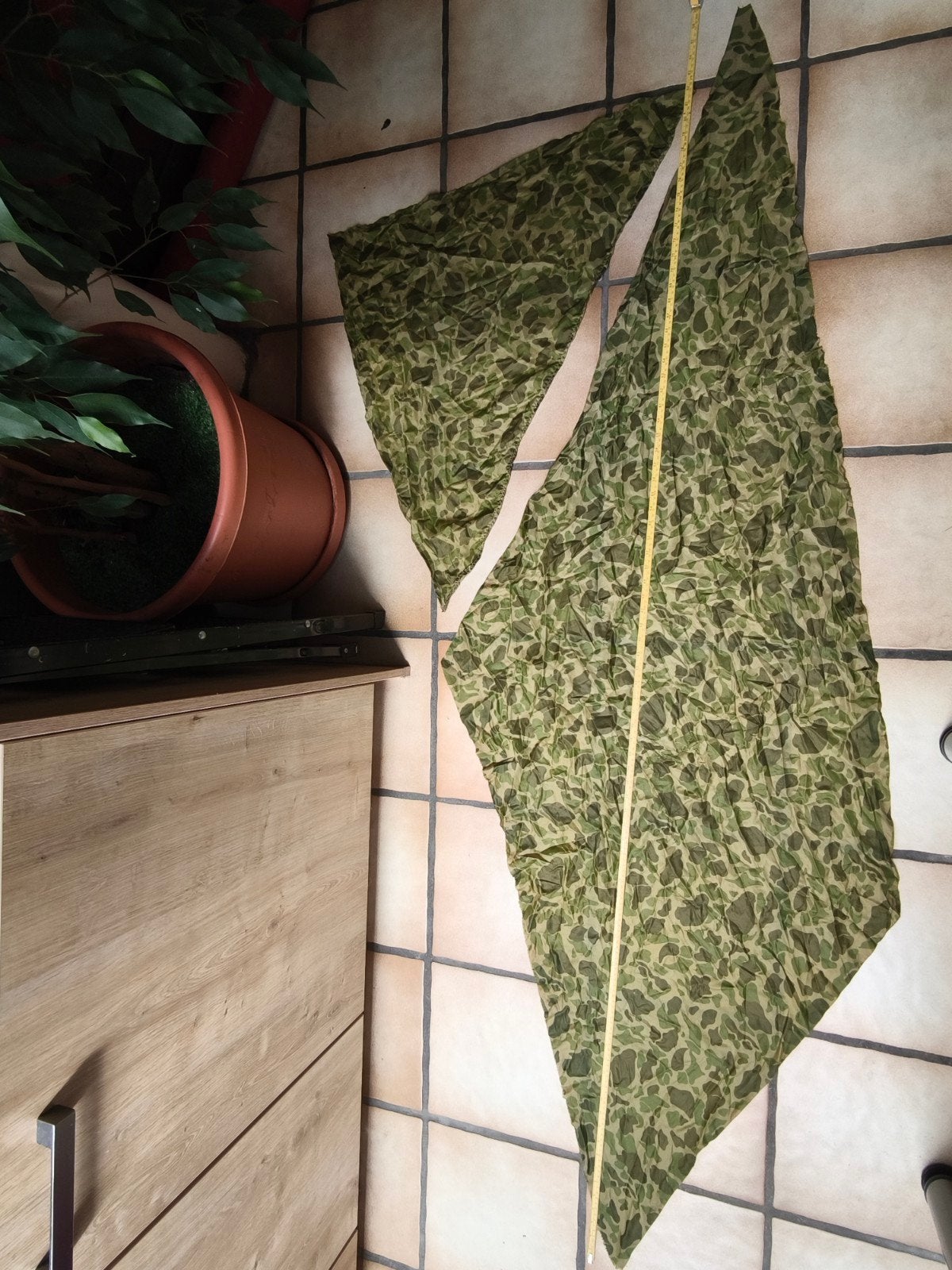 Canvas voor Amerikaanse parachutes, Ophalen of Verzenden