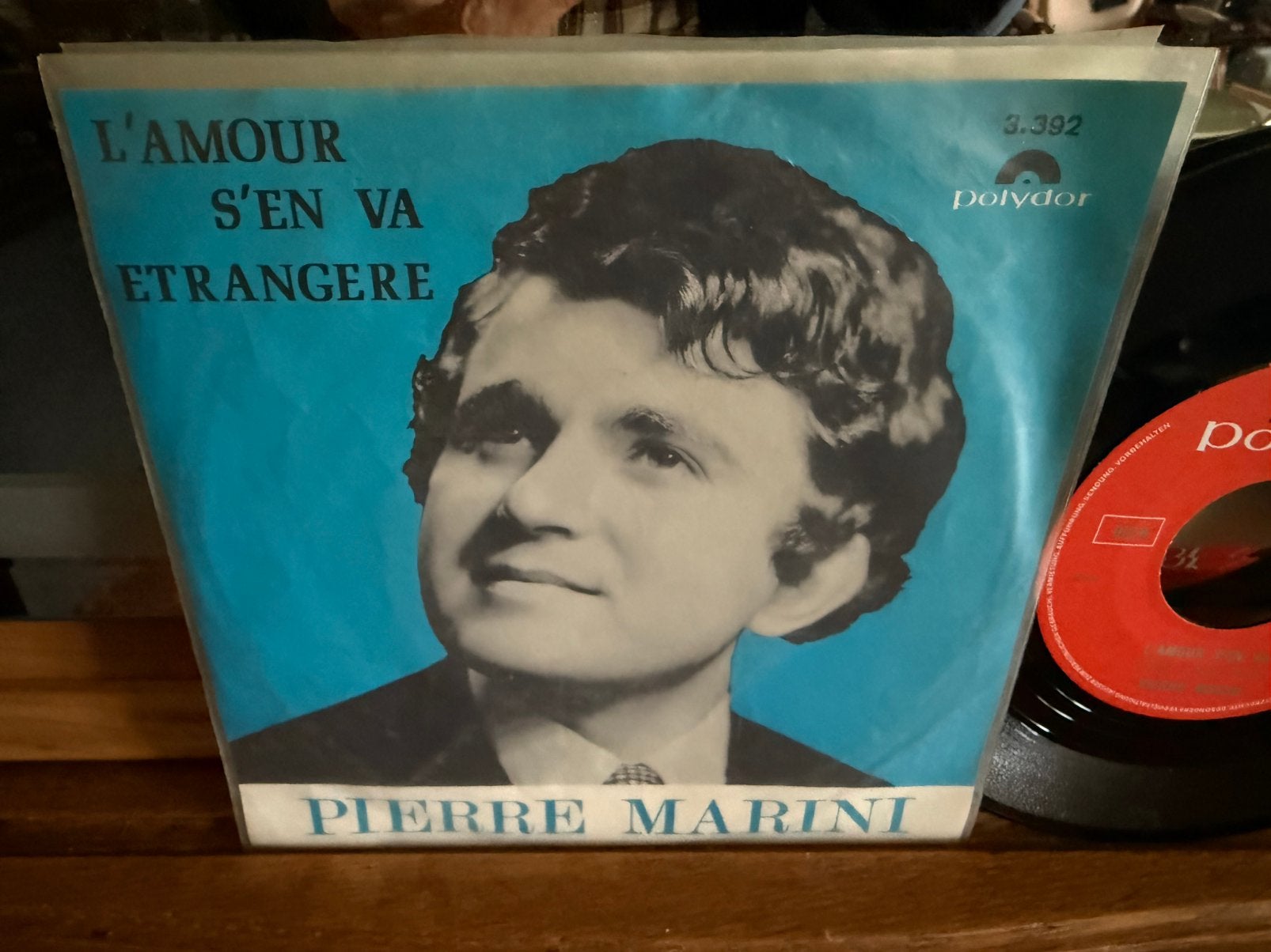 L’amour S’en Va - L’etrangere, Originele persing, 7 inch, Ophalen of Verzenden, Zo goed als nieuw