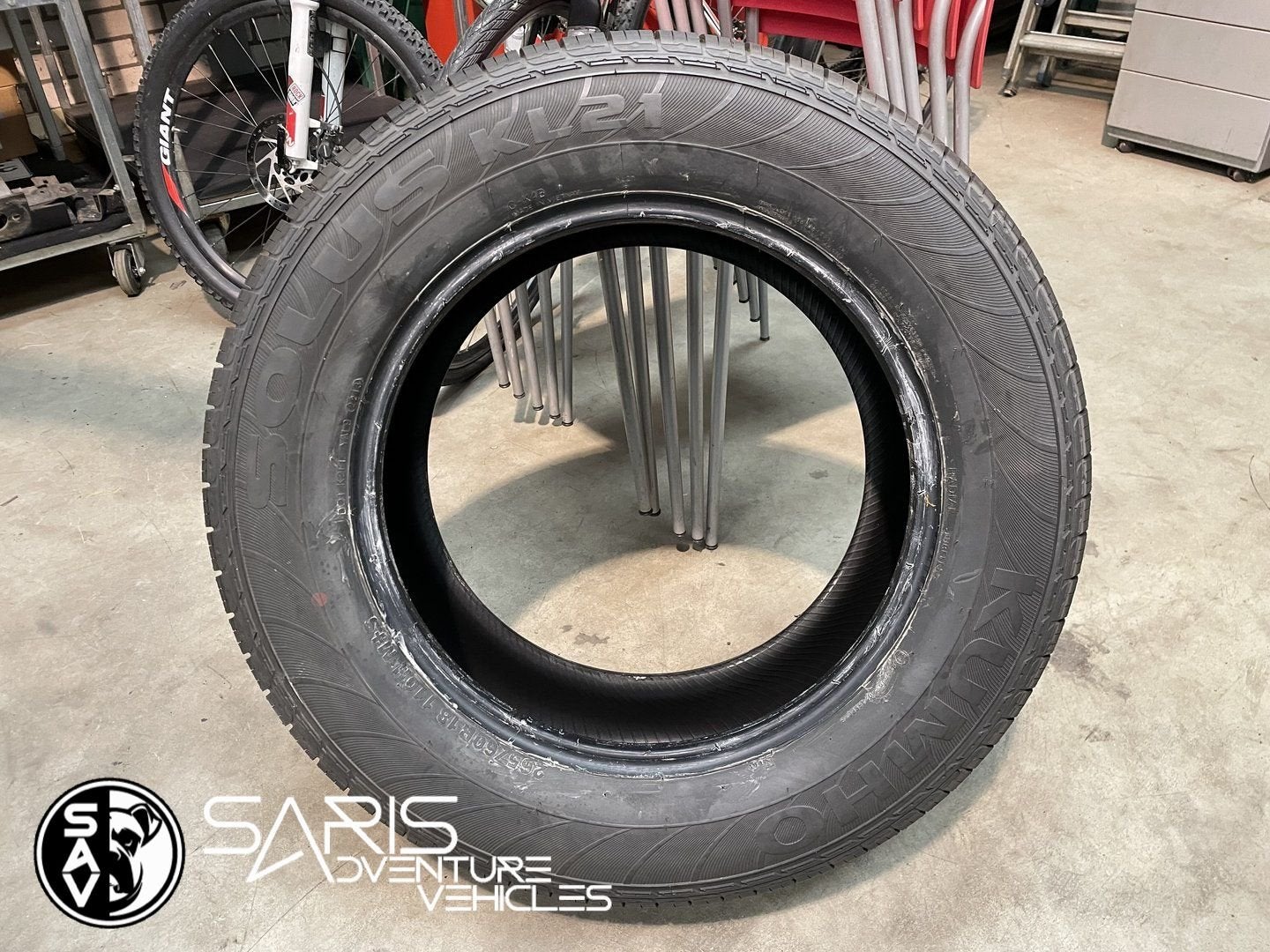 Kuhmo Solus KL21 265/60R18, Ophalen, Gebruikt, -, -