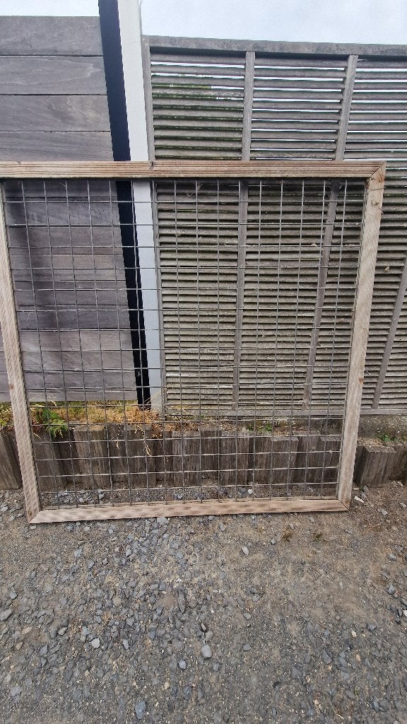 Hardhouten Trellisscherm, Ophalen, Zo goed als nieuw, Minder dan 180 cm, Overige typen